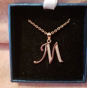 paialco jewelry Jewelry - Letter M necklace paialco jewelry Jewelry - Letter M necklace